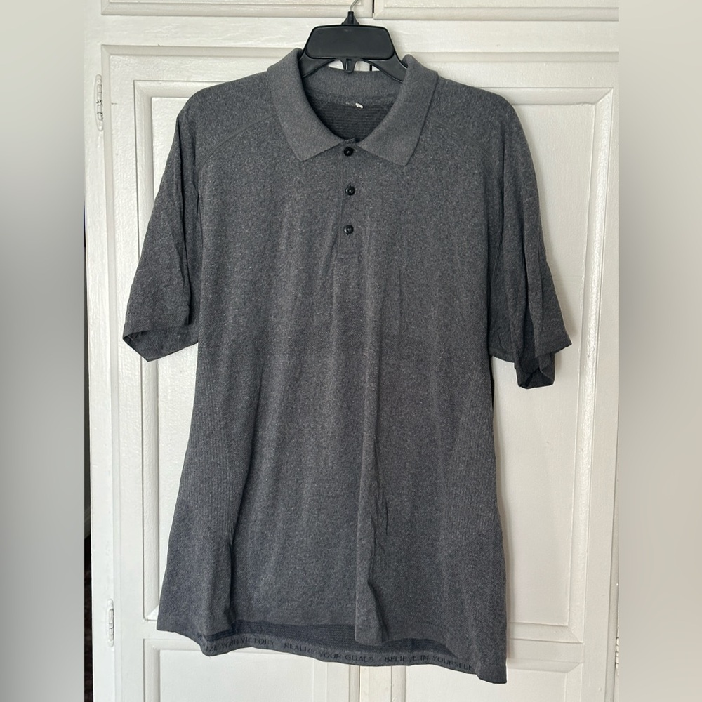 Men’s XXL Lululemon gray golf shirt